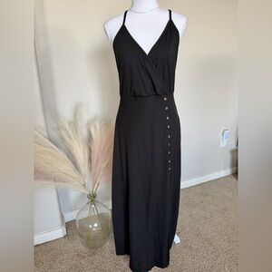 Black Ribbed Dress